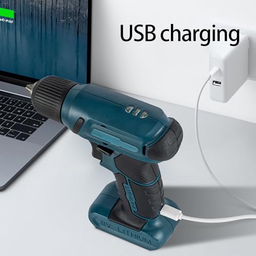 Taladro inalámbrico multipropósito 8V con motor potente miniatura 7