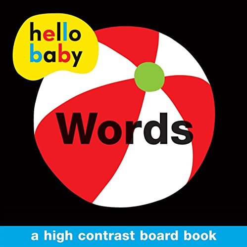 Image of Hello Baby: Words: A High-Contrast Board Book