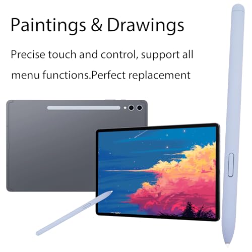 Image of Galaxy Tab S10 FE S Pen for Samsung Galaxy Tab S10 FE Stylus Pen Replacement + Free 5 Tips for Samsung Galaxy Tab S10 FE Plus Stylus Pen (Blue)