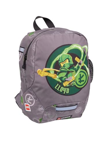 LEGO NINJAGO Kindergartenrucksack Jungen Elemental Master of energy Leichter Wanderrucksack Kinder mit Brustgurt & Reflektoren Kinderrucksack 10 L 24 x 32 5 x 13 cm