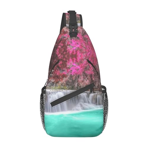 Sac poitrine imprimé nature pour vos sorties urbaines et voyages