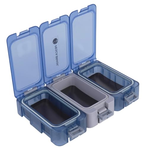 Pesca Brasil, Caixa de Ferramentas Modular Pequeno Magnético À Prova D’Água Acessórios, PBC Mini Estojo Conector