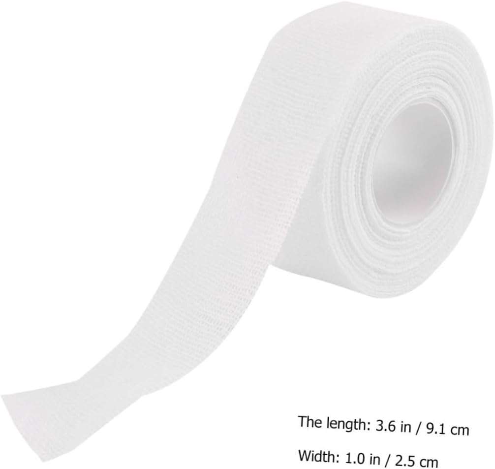 5pcs Cotton Elastic Bandage Wrap Gauze Tape Self-Adhesive for Men Women Comfortable Elastic Tape for First Aid Sports