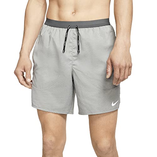 Nike Flex Stride Men's 7" Brief Running Shorts (As1, Alpha, S, Regular, Regular, Iron Grey/Heather) #TOP1