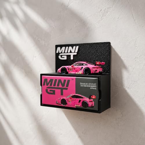 Image of Mini GT Display Shelf for 1:64 Diecast Cars & Display Boxes | Wall Mount or Desktop Showcase Stand | Premium Matte Finish Collector Display Rack | Mini GT Display Holder (Shelf Only)