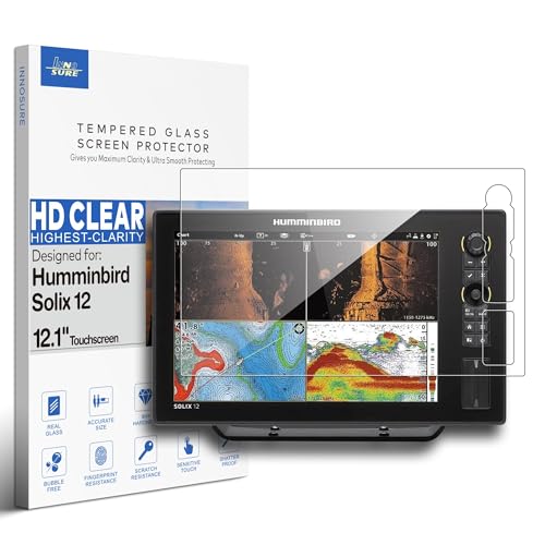 Protecteur d'écran Humminbird Solix 12 verre trempé 9H transparent HD