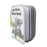 Maravilloso regalo: este primer álbum de fotos no solo es una gran manera de capturar los buenos momentos de tu hijo, sino también una herramienta perfecta para desarrollar sus habilidades cognitivas. Con páginas coloridas, funciones interactivas y un diseño fácil de usar, este álbum despertará los sentidos, la memoria y la imaginación de tu hijo.