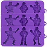 Wilton Halloween Silicone Mold – Durable and Reliable Silicone Molds with 3 Cavities – Set of 3...