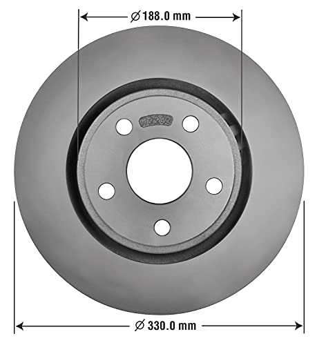 Goodyear | Premium Front Rotors (2) and Brake Pads (4) for Dodge Durango (2011-2021) by Goodyear - Used condition - Image 4