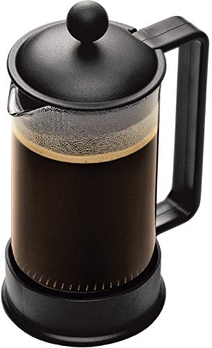 Bodum Brazil French Press Coffee Maker, 12 Ounce, .35 Liter, (3 Cup), Black