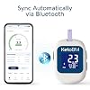 KetoBM Blood Glucose & Ketone Monitoring System - Bluetooth Meter Kit with Free App, Starter Kit with Glucose & Ketone Test Strips & Lancets | Complete Blood Sugar & Keto Testing Kit