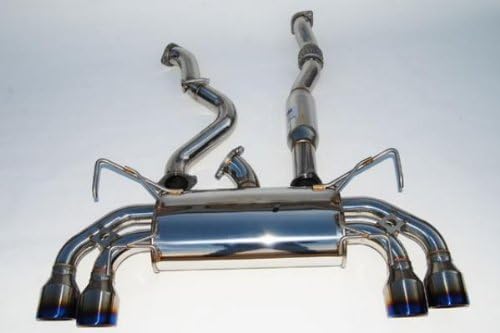 (HS07IG4G3D) Q300 Cat-Back Exhaust System with Titanium Rolled Tip for Infiniti G35 4-Door