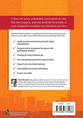 High Risk Clients: Evidence-Based Assessments & Clinical Tools To Recognize And Effectively Respond To Mental Health Crises #TOP1