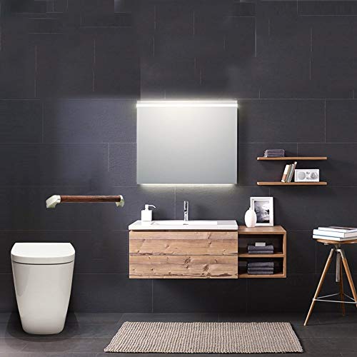 Barra di Sostegno per la Sicurezza del Bagno, corrimano per disabili, corrimano in Legno per l'equilibrio, Supporto per Vasca da Bagno, Accessori per Il Bagno, Doccia, WC