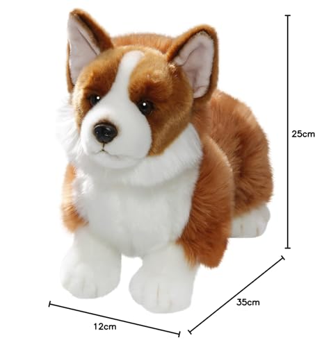 Carl Dick Corgi Hund, Plüschtier, Kuscheltier ca. 35cm lang, ca. 25cm hoch 3460