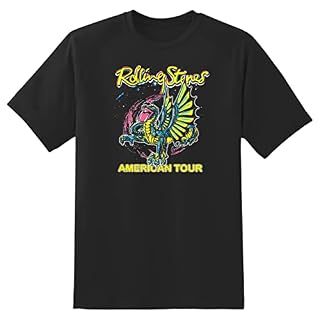 The Rolling Stones American Tour Dragon Officiel T-Shirt Hommes Unisexe - Les Beatles, Paul McCartney, John Lennon, RIngo Starr, George Harrison