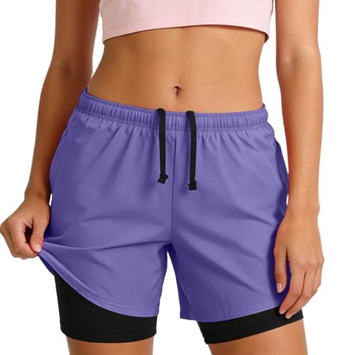Short running avec doublure anti-frottement pour courir sans irritation