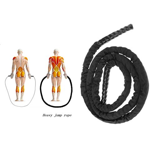 DYNWAVE Corda de pular corda de batalha 3 m Corda de poder de batalha Esportes Academia Exercício Fi