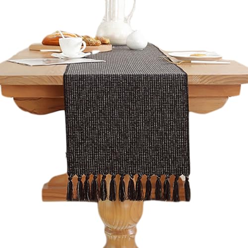 Chemin de table de 108 pouces lavable pour protéger et décorer votre table à manger - 6