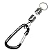 SAMSFX Quick Release Keychain Connector, Magnetic Key Chain, Super Strong Detachable Keychain Magnet (Silver)