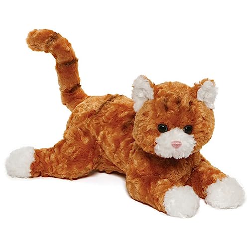 Gund Tabby Plush Stuffed Cat, Orange/White, 14" #TOP7