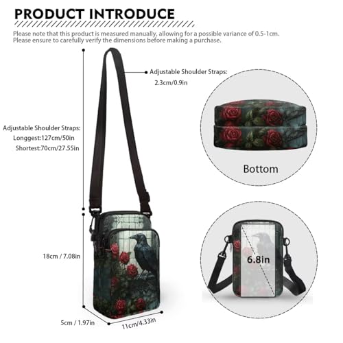 Image of Lightweight Small Crossbody Bags Cell Phone Purses Travel Pouch Shoulder Bag for Women