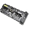 MITZONE N52 Engine Valve Cover Kit with Oil Cap & PCV Hose Compatible with BMW E82 128i, E9X 323i 328i, E60 528i, E70 X5 3.0si, E83 X3, E85 Z4, E89 Z4, F10 528i N52/ N51 SULEV