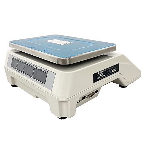Báscula Comercial Digital con Impresora Térmica 30kg miniatura 2