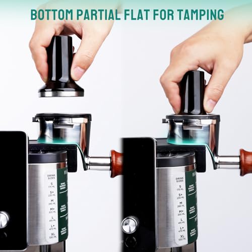 CAPFEI Bottomless Portafilter for Ninja Luxe Café ES601 & ES701C Models | Basket Not Included | Compatible with Stock Filter Basket | Ergonomic Wooden Handle - Image 5