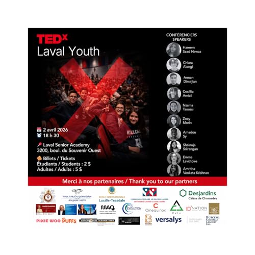TEDx Laval Youth 2026 : The Podcast
