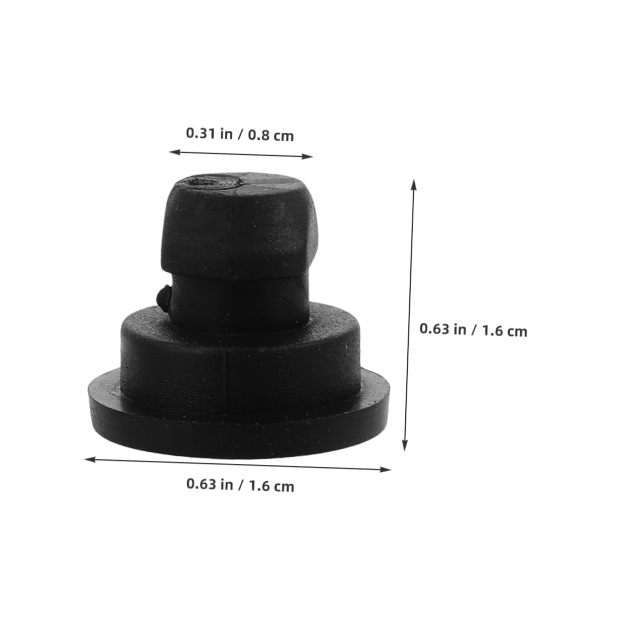 COHEALI 24Pcs Rubber Feet for Rice Cookers and Pressure Cookers Non Slip Kitchen Appliance Base Feet Durable Rubber Construction Floor Protection Easy to