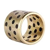 Palier lisse en laiton et graphite, 1 pièce, diamètre intérieur 32 mm, sans huile, autolubrifiant, extérieur 40 à 42, hauteur 20 50, bague JDB(32x42x40mm)