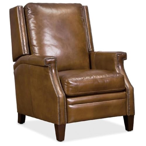 Sillón Plegable Piel Marrón