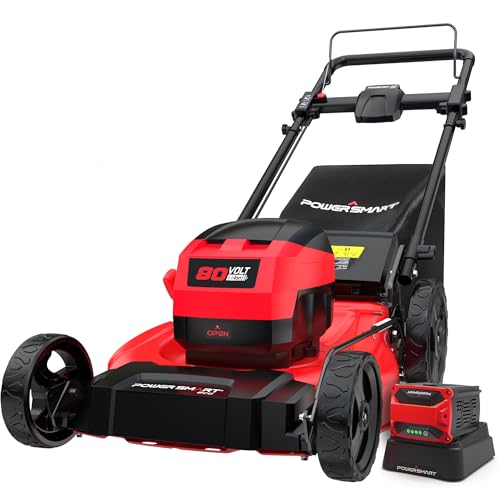 10 Best Battery Lawn Mower Reviews: Top Lightweight Cordless Models Compared Powersmart 80V 21