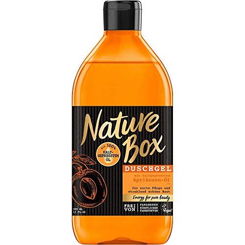 Preisvergleich Produktbild Nature Box Duschgel Aprikosen-Öl 385ml