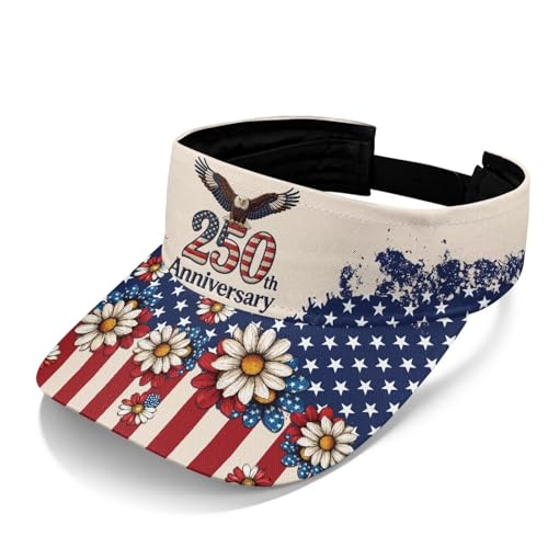 250 Aniversario USA Gorra Visera para Mujer miniatura 1