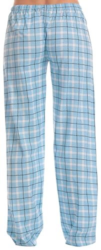 Image of Just Love Women's Buffalo Plaid Pajama Pants, 100% Cotton Jersey Knit Sleep and Lounge PJ Bottoms