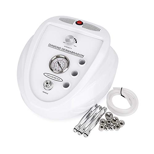 Diamant Mikrodermabrasion, 60W Mikrodermabrasionsgerät, 3 Diamant-Stift 9 Diamantkopf Microdermabrasion Gerät Hydrafacial Gerät