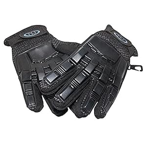 New Legion Paintball Protektor Voll-Handschuh Schwarz
