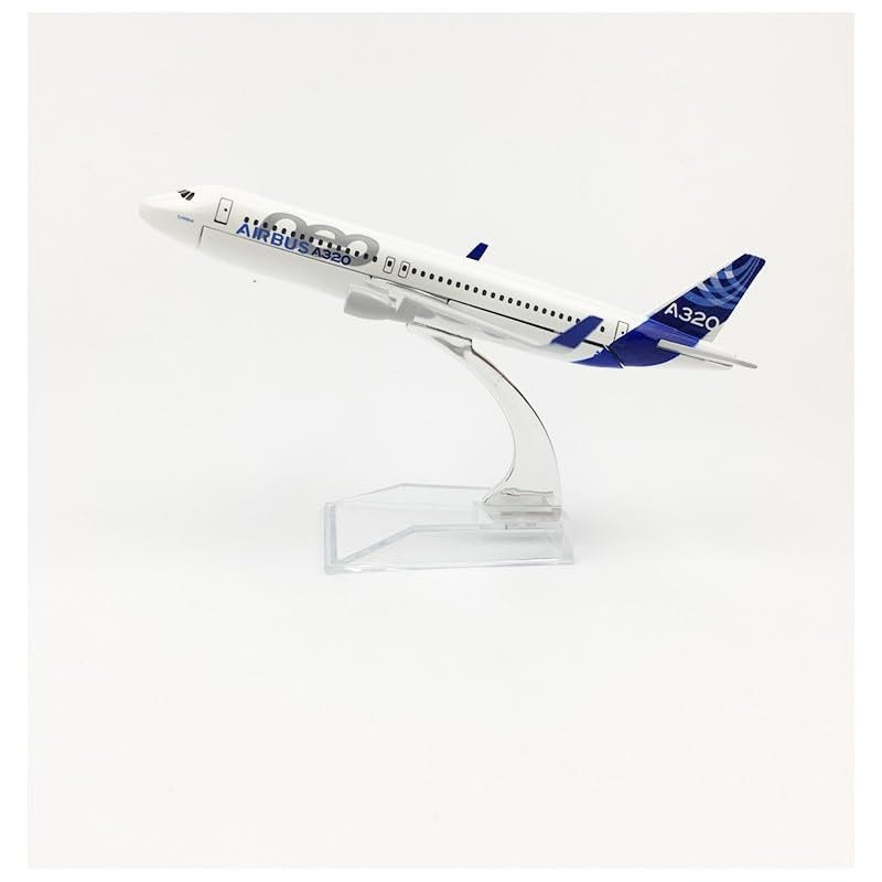 SCHUBERT only for Display Diecast Aeroplane Scale Model Size -16 cm X 14 cm (Airbus 320),multicolor