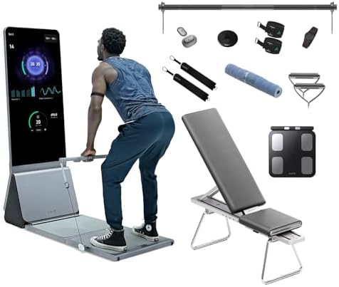 AEKE K1 Smart Home Gym System+Yoga Mat+Extender Belt