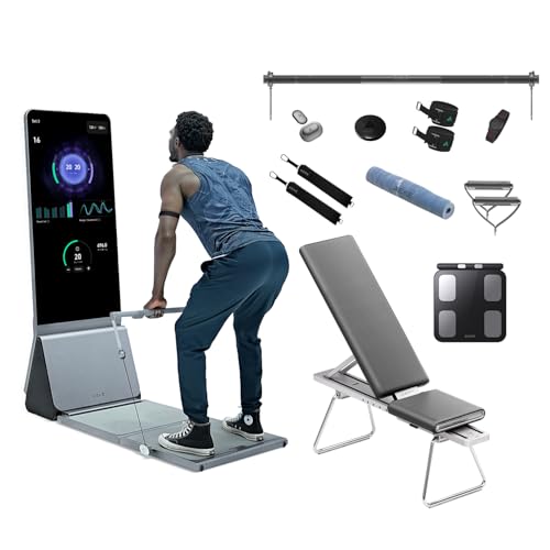 AEKE K1 Smart Home Gym System+Yoga Mat+Extender Belt