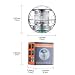 Herefun 2 Pack Luz Solar Flotante, Luces LED Flotantes Solares, Luz Solar...
