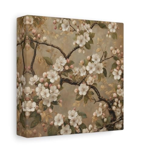 Toile cerisier japonais fleurie pour creer un coin zen au salon