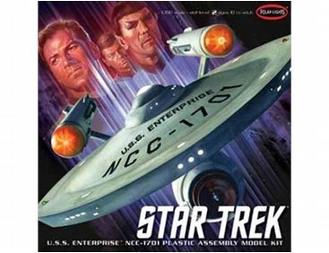 1:350 star trek u.s.s enterprise ncc-1701 plastic assembly model kit