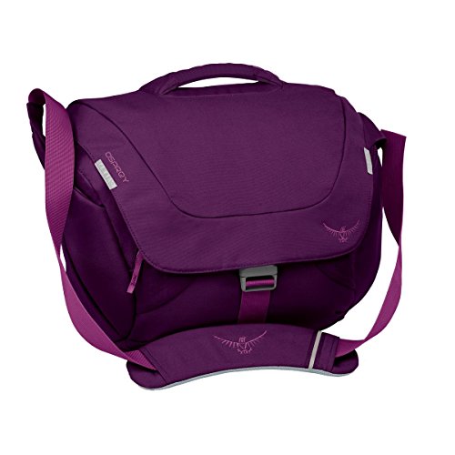Osprey Women's FlapJill Courier Day Pack, Dark Magenta