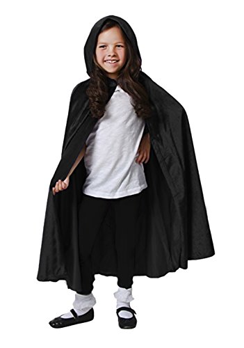 Disfraz infantil capa con capucha terciopelo cosplay miniatura 4