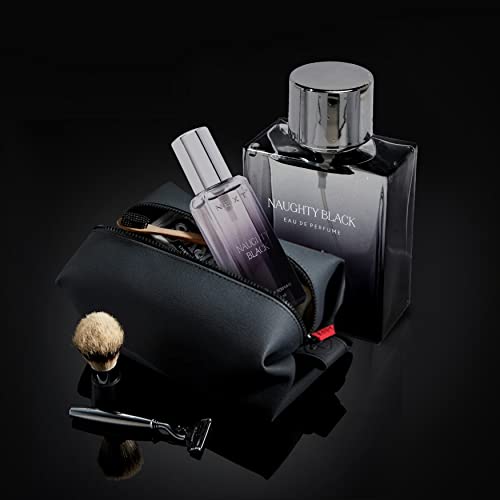 Image of NEXT CARE NAUGHTY BLACK Long Lasting Eau de Perfume for Men | Luxury Fragrance Combo Pack of -100ml+20ml