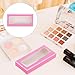 FRCOLOR Eyelash Storage Box with Transparent Window Compact Lash Organizer Case Lightweight Cosmetic Eyelash Packaging for Travel and Daily Use