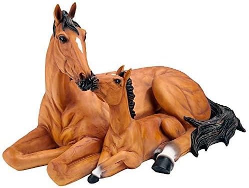 Miniatura 3 de Design Toscano Estatua maternal del caballo de potro y yegua del amor